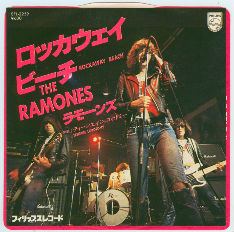 Ramones on vinyl: Record of the week – the japanese Rockaway Beach!